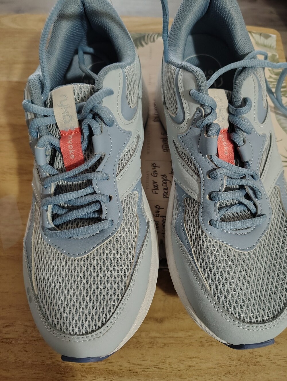 Women's Light Blue Ryka Athletic Sneakers Never